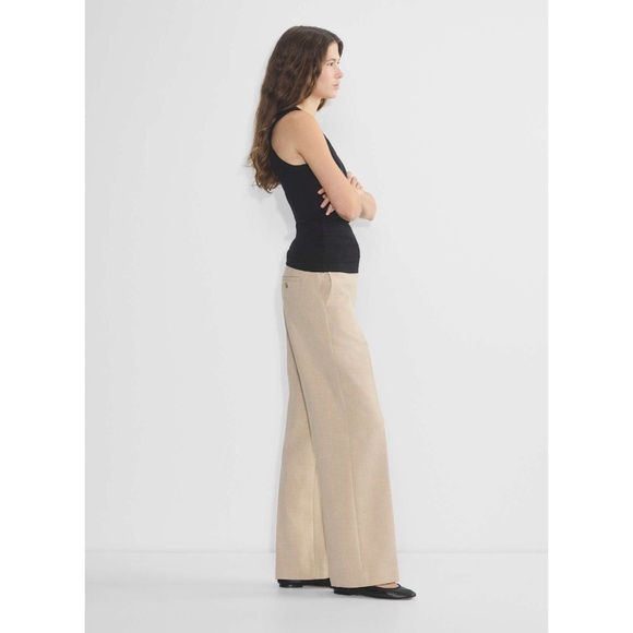 Aritzia Wilfred Ibiza Pant Heather Oat Beige - Picture 3 of 15